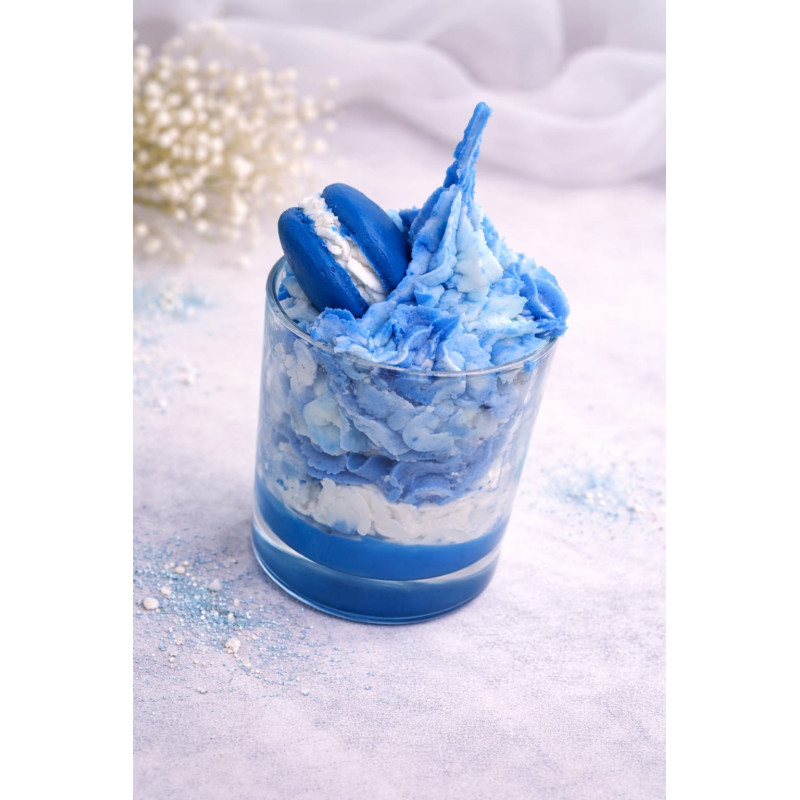 Bougie chantilly parfumée artisanale – Senteur gourmande en verre