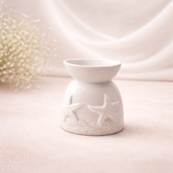 Brûleur parfumé céramique étoiles de mer | Diffuseur fondants