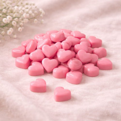 Sachet de petits fondants parfumés cœurs – 20 g à 100 g au choix