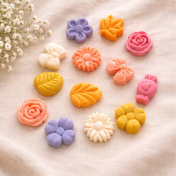 Fondants parfumés artisanaux personnalisables – senteur et couleur au choix