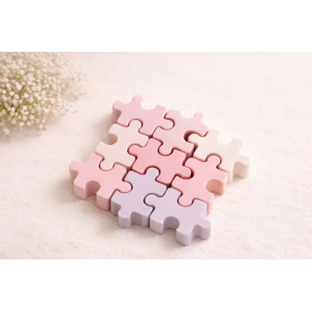 Fondant parfumé puzzle 30 g – couleur et senteur au choix
