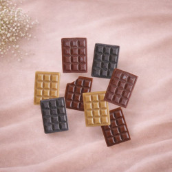 Lot de 3 mini fondants parfumés tablette – couleur et senteur au choix