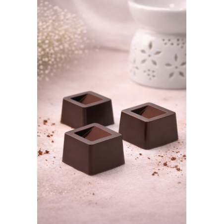Fondant parfumé carré 7g artisanal | Méli Déco & Créa