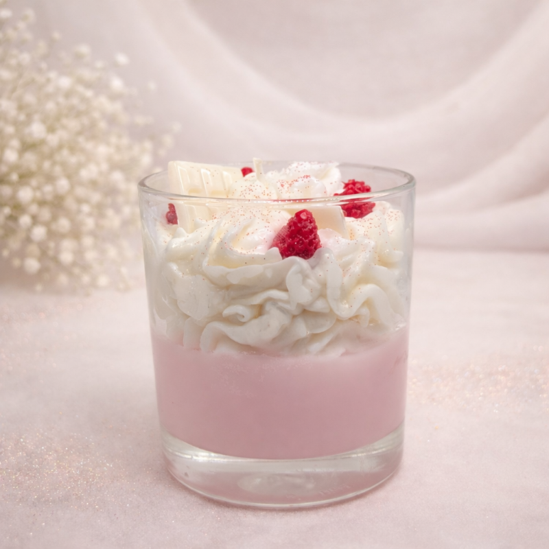 Bougie gourmande Fruits Rouges artisanale 180g