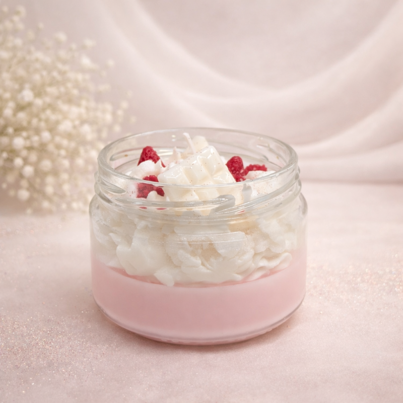 Bougie gourmande Fruits Rouges artisanale 180g