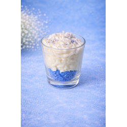 Bougie gourmande chantilly Fleur de Coton – 180g